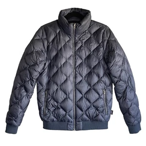 Chaqueta Patagonia para mujer M S azul marino proa bombardero plumón acolchado acolchado - Imagen 1 de 13