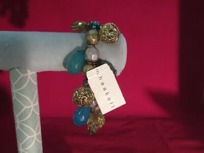 Pulsera elástica M. Haskell con varios estilos y colores de cuentas nueva con etiquetas Foto 1 de 2
