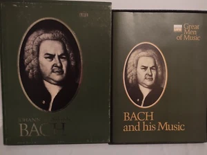 JOHANN SEBASTIAN BACH Time Life: Great Men Of Music Classical Cassette Set - Picture 1 of 4