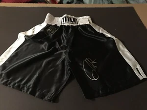 Roy Jones Jr Autographed Signed Boxing Trunks - Schwartz - Picture 1 of 5