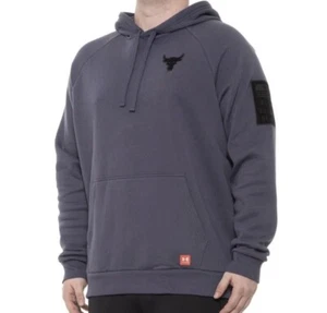 Under Armour Project Rock Veterans Day Men’s Hoodie 1373582-558 Sz XXL 2XL NWT - Picture 1 of 6