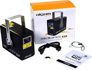 LASER D'ANIMATION 500MW RGB ALGAM LIGHTING SPECTRUM500RGB - Imagen 1 de 5