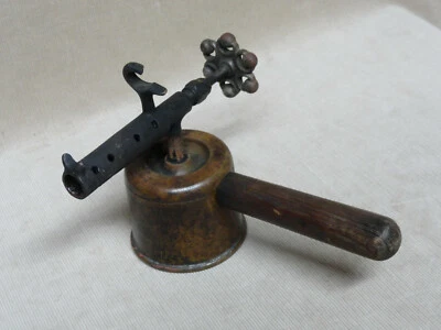 Soplador antiguo antiguo Clayton & Lambert de latón n.º 25 pequeño y raro Foto 1 de 4