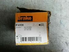 BRAKE ENGINEERING FRONT BRAKE PADS PA930 CITROEN  ZX 1 9D REFLEX 1 9D AVANTAGE