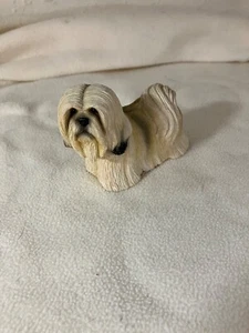 Vintage 3" Lhasa Apso Dog Figurine by Living Stone Inc. 2002 - Picture 1 of 4