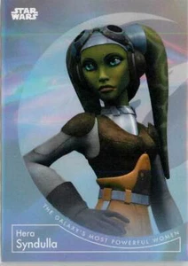 Hera Syndulla 10 2022 Topps Now Star Wars Star Wars Galaxy's Most Powerful Women - Picture 1 of 2