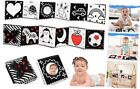 Black And White High Contrast Baby Toys,Baby Soft Books 0-6 Months,A Soft Baby