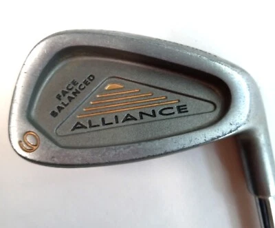 Spalding Youth Golf Club 9 Iron Face Balanced Alliance 31" Brunswick Steel Shaft - Image 1 of 4