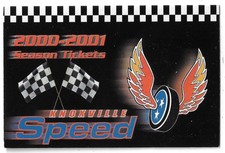 2000-01 Knoxville Speed CoHL UHL IHL Hockey Schedule !!! Bud Light