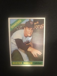 1966 Topps #274 Buster Narum