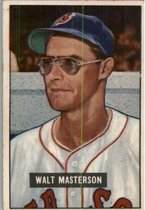 1951 Bowman #307 Walt Masterson - VG-EX