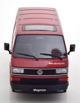 Volkswagen VW T3 B Bus Magnum 1:18 Kk Escala KKDC180991 Rojo Metálico Nuevo - Imagen 1 de 4