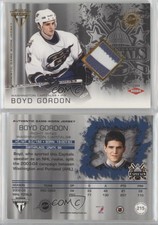 2003-04 Pacific Private Stock Titanium Boyd Gordon #215 Rookie RC