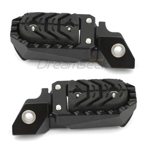 Schwarz Fußraste Fußstütze für BMW R1200GS 2016-2019 R1250GS 2020-23 Fußpedal - Picture 1 of 9