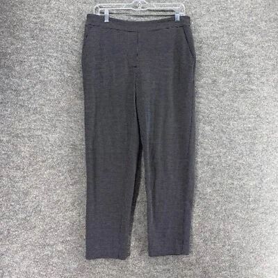 Pantalones cortos Nine West para mujer M medianos negros tiro alto frente plano ajustados Foto 1 de 4