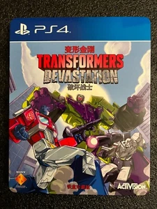 Transformers Devastation English voice w/Chinese subtitles Official Steelbook - Picture 1 of 4