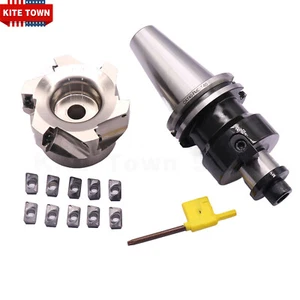 CAT40-FMB27-60 Dorn 400R 80-27-6T Planschaftfräser Schalenfräser + 10 Stück APMT1604 - Bild 1 von 7