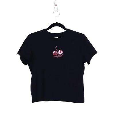 SUNDAY BEST Aritzia Dream T-shirt Black Graphic Cotton Tee Crew Neck Women's S - Image 1 of 4