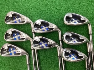 Juego de hierros Callaway X-22 X22 5I - 9I PW AW SW 8 palos N.S.PRO 950GH... - Imagen 1 de 5
