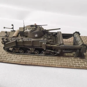 1/72 US M4A4 Sherman Mine Clearing Tank Painted Finished Model - Picture 1 of 4