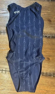 Tyr Fusion 2 Size 20 Navy Fina Approved Tech Women Girls - Picture 1 of 2