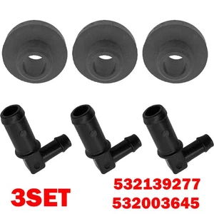 3 Kit 532139277 Fuel Tank Stem & 532003645 Bushing Set For Husqvarna Craftsman - Picture 1 of 7