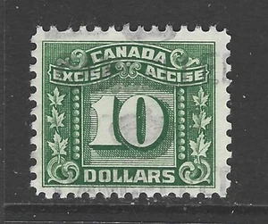 Bigjake: Canada #FX-91 - $10.00 Excise Tax - Revenue - Picture 1 of 2