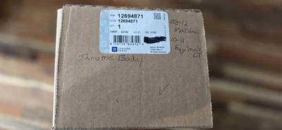 Cuerpo del acelerador General Motors 12694871 Foto 1 de 2