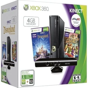 Xbox 360 4GB Console With Kinect Disneyland Adventures Very Good 8Z - Picture 1 of 3