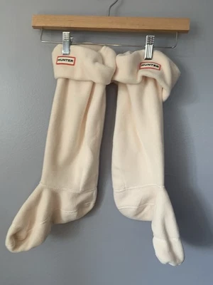 Hunter Women's Tall Boot Socks Liners Off White - Image 1 of 4