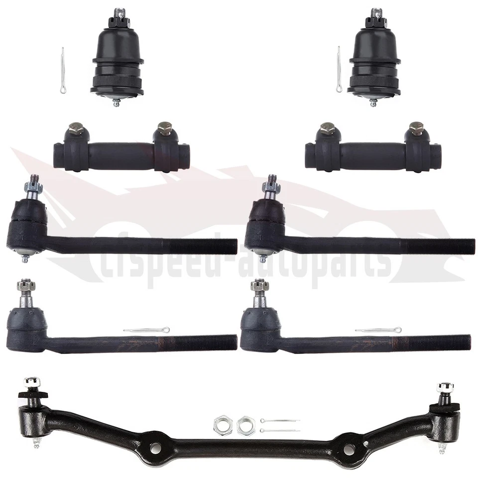 Kit de suspensão 9 peças haste de amarração junta esférica de ligação central para GMC Jimmy Sonoma 1998-01 - Imagem 1 de 1
