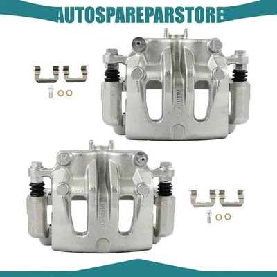 Pinzas de freno delanteras con par de soportes para HYUNDAI ENTOURAGE 2007-2010 Foto 1 de 4