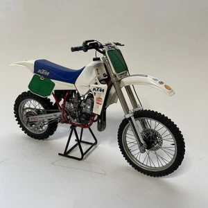 1/12 Tamiya Ktm Motocross Plastic Model Kit Racing Motorcycle Scale Model Hobby - Picture 1 of 9