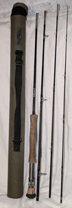 Temple Fork Outfitters TICR Lefty Kreh Fly Rod 9 piedi 8 watt 4 pezzi con tubo non corrispondente - Foto 1 di 13