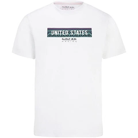 Red Bull Racing F1 Men's 2022 Special Edition USA GP T-Shirt Cover