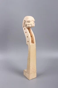 Cuello de violín 4/4 de arce tallado a mano + piezas/accesorios de violín traste Yinfente - Imagen 1 de 6