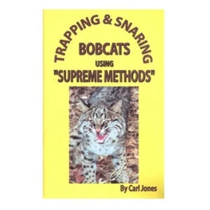 Trapping & Snaring Bobcats - Supreme Methods - Jones - book - Picture 1 of 1