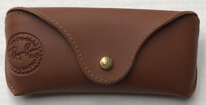 NEW Ray Ban Genuine BROWN Sunglasses Eyeglasses Case FAST SHIPPING!!!
