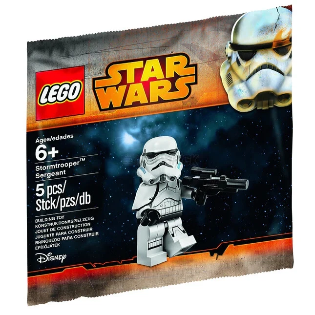 Lego Star Wars ✨ Stormtrooper Sergeant (5002938) polybag ✨ inclui protetor - Imagem 1 de 1