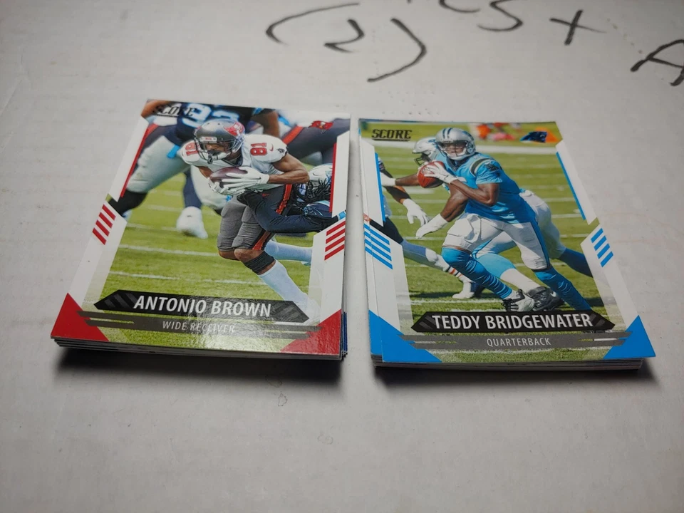 2021 panini score football complete your base set *PYC* - Image 1 of 1