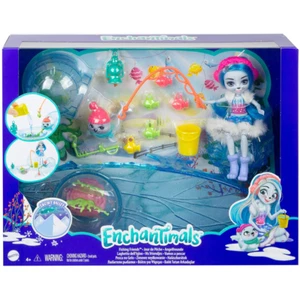 Enchantimals Fishing Friends With Sashay Seal Blubber Dolls New Kids Mattel