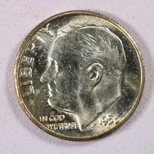Moneda de diez centavos Roosevelt 1956 - BU - Imagen 1 de 2
