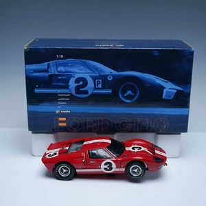 EXOTO RLG180144 1965 Ford GT40 MK2 #3 Daytona 24hrs 1967 Foyt Gurney 1/18 model - Picture 1 of 6
