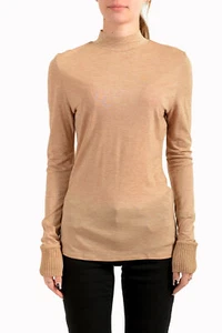 Hugo Boss Women's "Egine2" Beige Wool Pullover Sweater US S IT 40 - Picture 1 of 6
