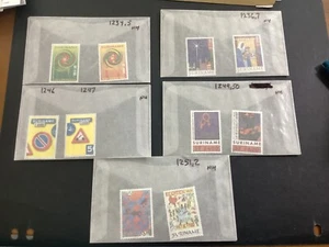 ICOLLECTZONE Surinam 1234-7, 1246-7, 1249-52 XF NH (B300-48) - Imagen 1 de 6