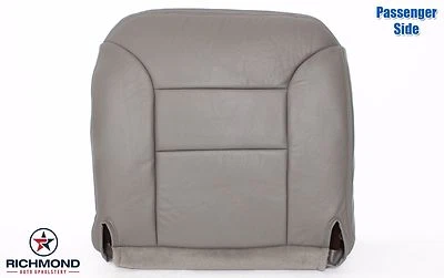 1996 1997 1998 GMC Sierra C/K 1500 2500-PASSENGER Bottom Leather Seat Cover GRAY - Image 1 of 4