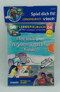 Lernspielbuch Technik und Wissenschaf VTech Lerncomputer mit Buch-Taste 04 NEU - Picture 1 of 4