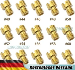 15 Stück Vergaser Düsenset 4MM 40-85 für Dellorto Bing Vergaser GY6 Motoren M4 - Picture 1 of 14