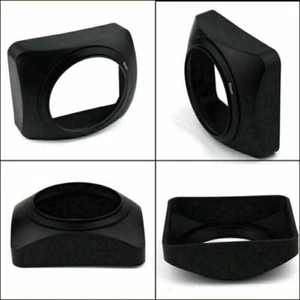 82mm Square Lens Hood Sun Shade for DV Camcorder Video Camera DSLR Wide Angle - Picture 1 of 1