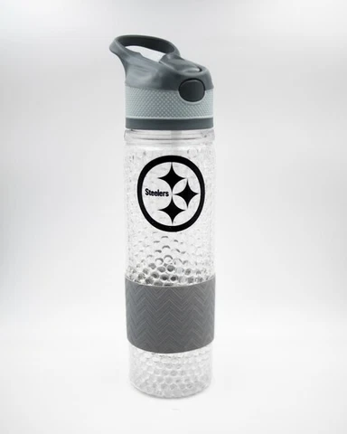 PITTSBURGH STEELERS TRITAN WATER BOTTLE~NEW~NFL GEAR Cover